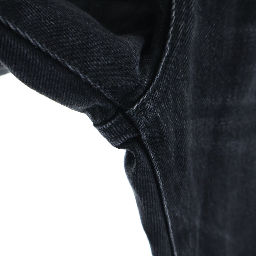 OFF-WHITE(オフホワイト) 19SS Belt Denim Pants ダメージ加工 デニムパンツ グレー OMYA005S19C27025