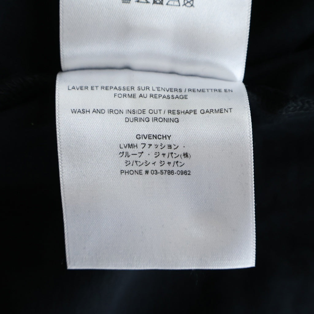 GIVENCHY(ジバンシィ) 18SS Rottweiler T-Shirt ロットワイラー ドッグプリント半袖Tシャツ ブラック BM705L3Y1P