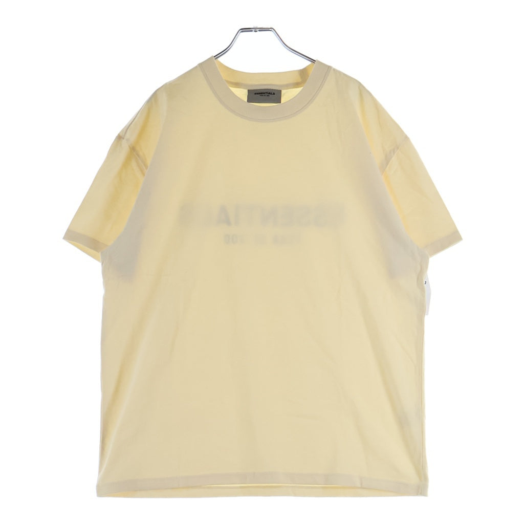 FEAR OF GOD ESSENTIALS(フィアオブゴッド エッセンシャルズ) S/S T-SHIRT ラバーロゴ 半袖Tシャツ アイボリー