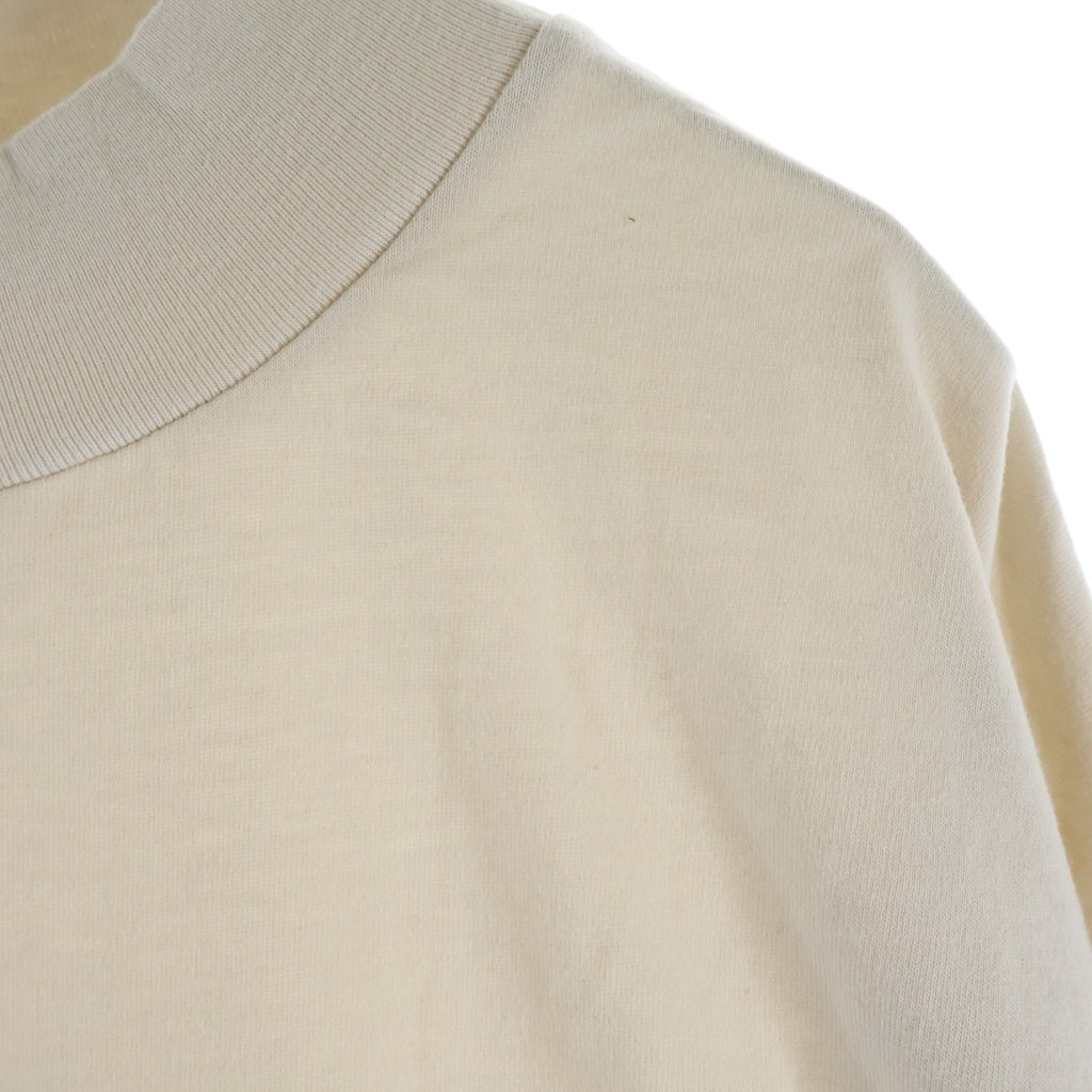 FEAR OF GOD ESSENTIALS(フィアオブゴッド エッセンシャルズ) L/S T-SHIRT ラバーロゴ 長袖Tシャツ アイボリー