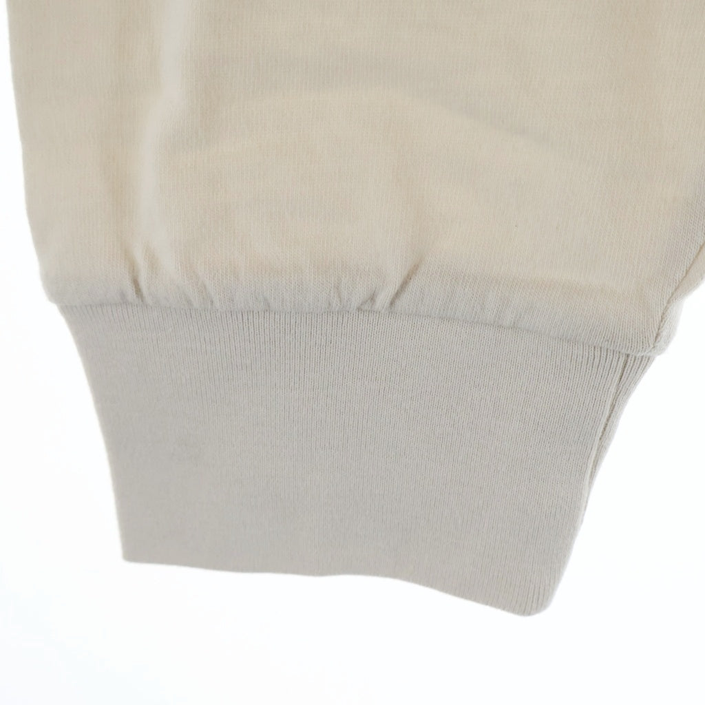 FEAR OF GOD ESSENTIALS(フィアオブゴッド エッセンシャルズ) L/S T-SHIRT ラバーロゴ 長袖Tシャツ アイボリー