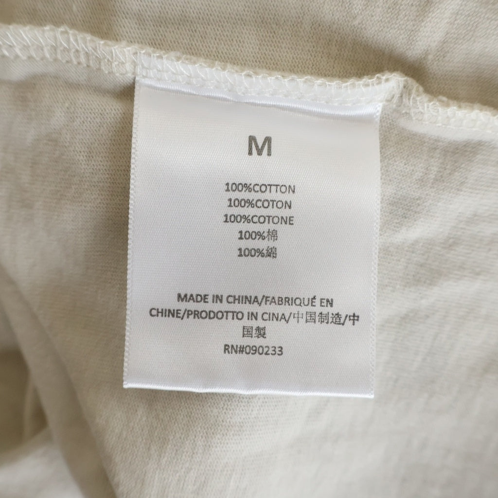 FEAR OF GOD ESSENTIALS(フィアオブゴッド エッセンシャルズ) L/S T-SHIRT ラバーロゴ 長袖Tシャツ アイボリー