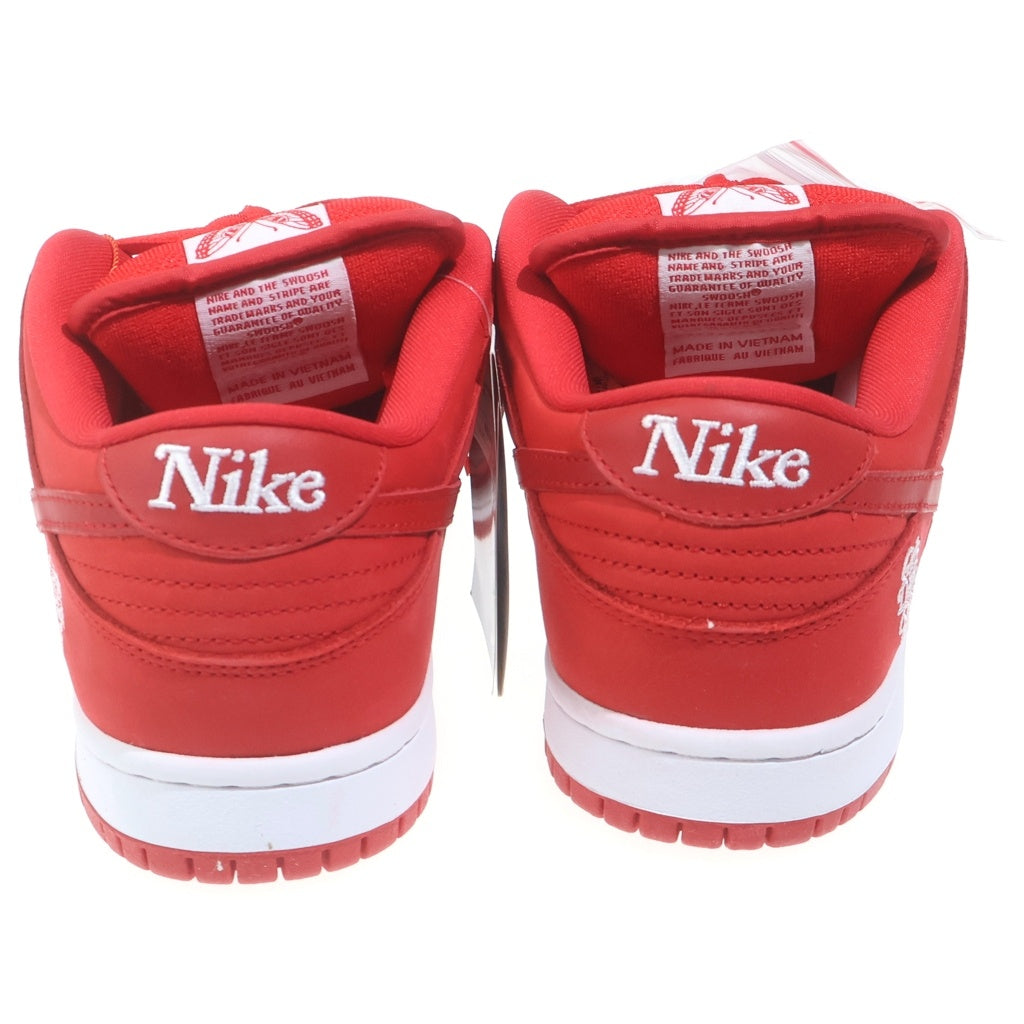 NIKE(ナイキ) ×Girls Don't Cry SB DUNK LOW PRO QS BQ6832-600×ガールズドントクライ ダンク ローカットスニーカー レッド US8.5/26.5cm
