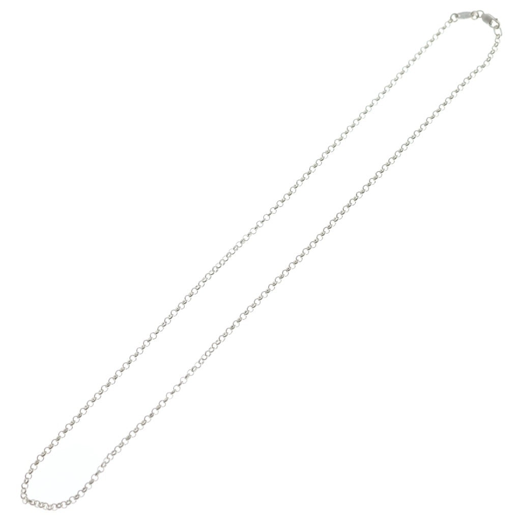 CHROME HEARTS(クロムハーツ) NECKCHAIN R18 ロールチェーンネックレス 18inch シルバー BCA083