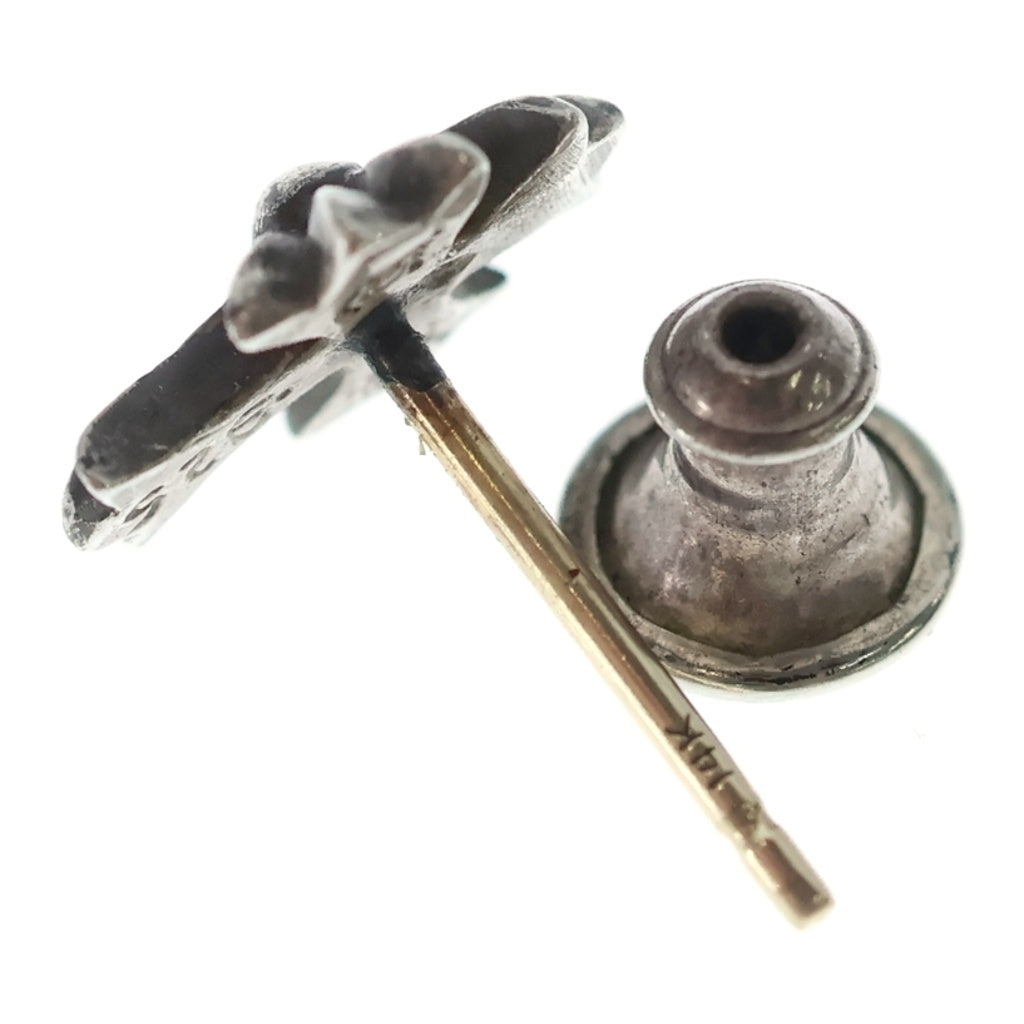 CHROME HEARTS(クロムハーツ) CH CRSS 2 FAT CHクロスファット スタッドピアス シルバー BCA092