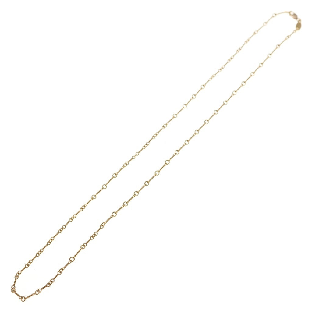 CHROME HEARTS(クロムハーツ) 22K NECKCHAIN T20 ツイストチェーンネックレス 20inch ゴールド BCA015