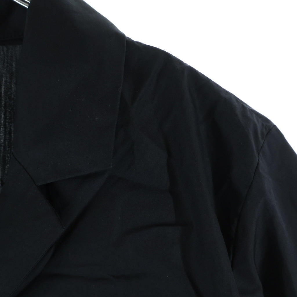 CHROME HEARTS(クロムハーツ) Y NOT CH LOGO EMBROIDERY SHORT SLEEVE SHIRT CHロゴ刺繍 開襟半袖シャツ ブラック