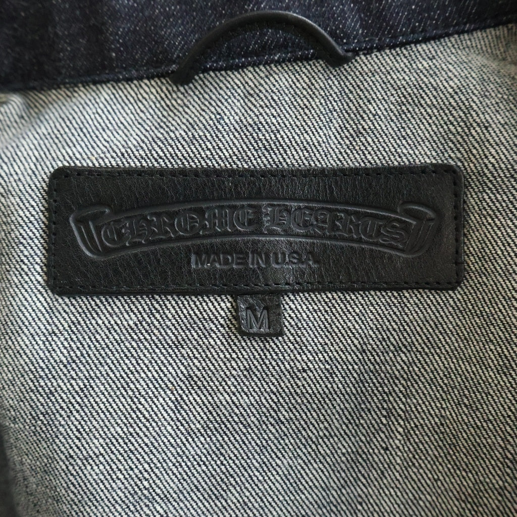 CHROME HEARTS(クロムハーツ) WHIPLASH FRBC クロスボールボタン リジットデニムジャケット インディゴ