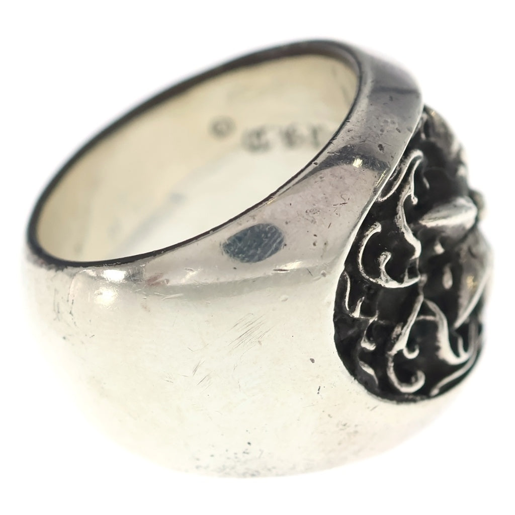 CHROME HEARTS(クロムハーツ) CLSSC OVAL STAR クラシックオーバルスター リング シルバー BCA341