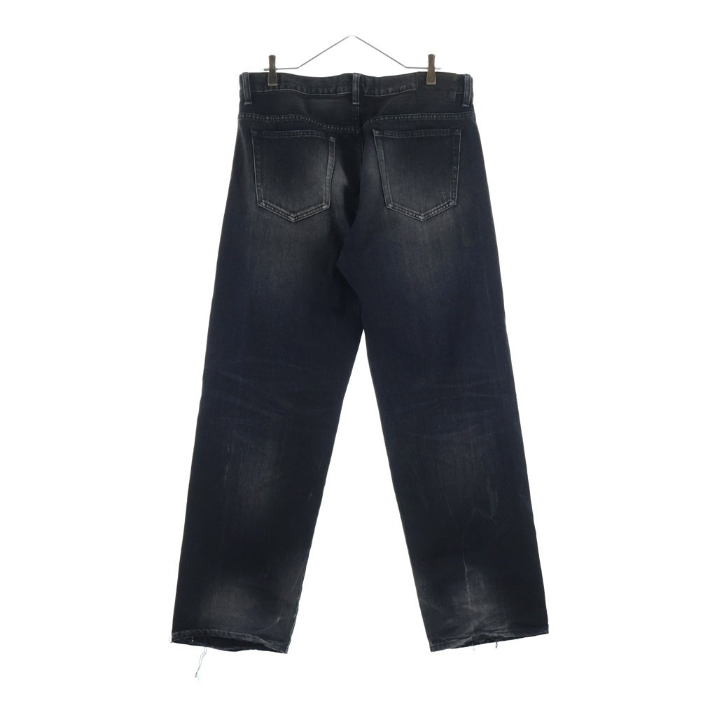 SUPREME(シュプリーム) DISTRESSED LOOSE FIT SELVEDGE JEAN ディストレスト ルーズ フィット セルビッジ デニムパンツ ブラック