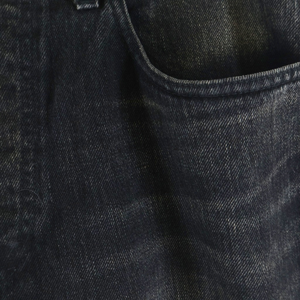 SUPREME(シュプリーム) DISTRESSED LOOSE FIT SELVEDGE JEAN ディストレスト ルーズ フィット セルビッジ デニムパンツ ブラック