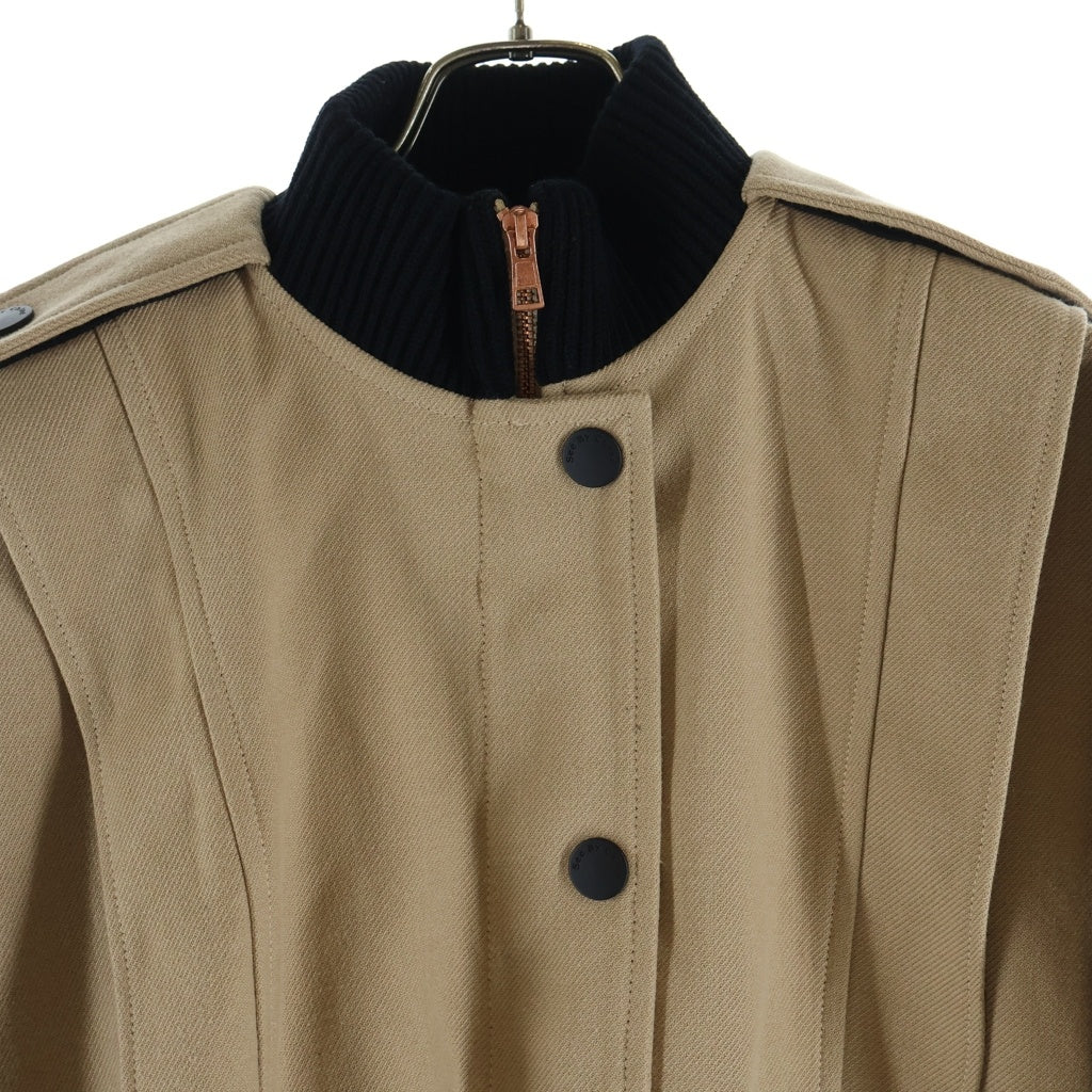 SEE BY CHLOE(シーバイクロエ) Wool Coat ウール混 ロングコート ベージュ レディース CHS20SMA0400420GML
