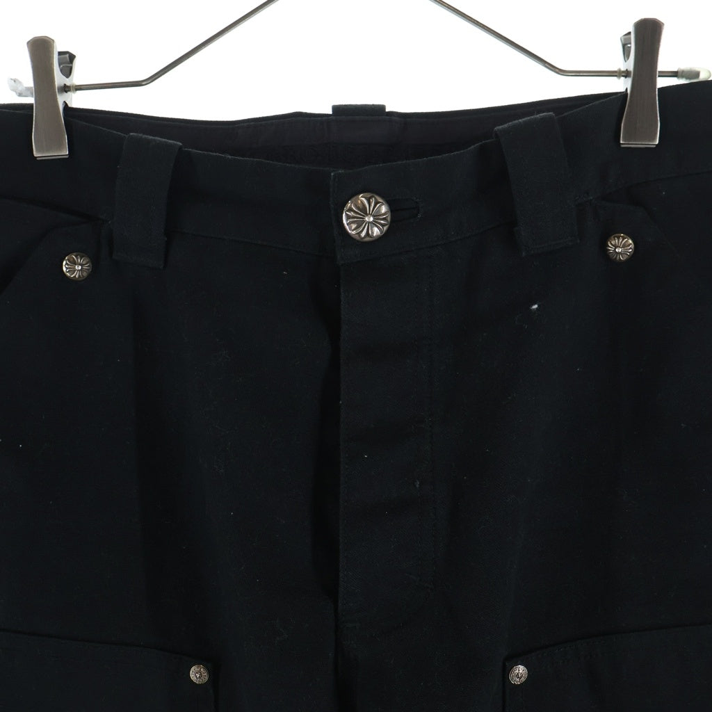 CHROME HEARTS(クロムハーツ) CARPENTER DOUBLE KNEE カーペンター ダブルニーパンツ ブラック
