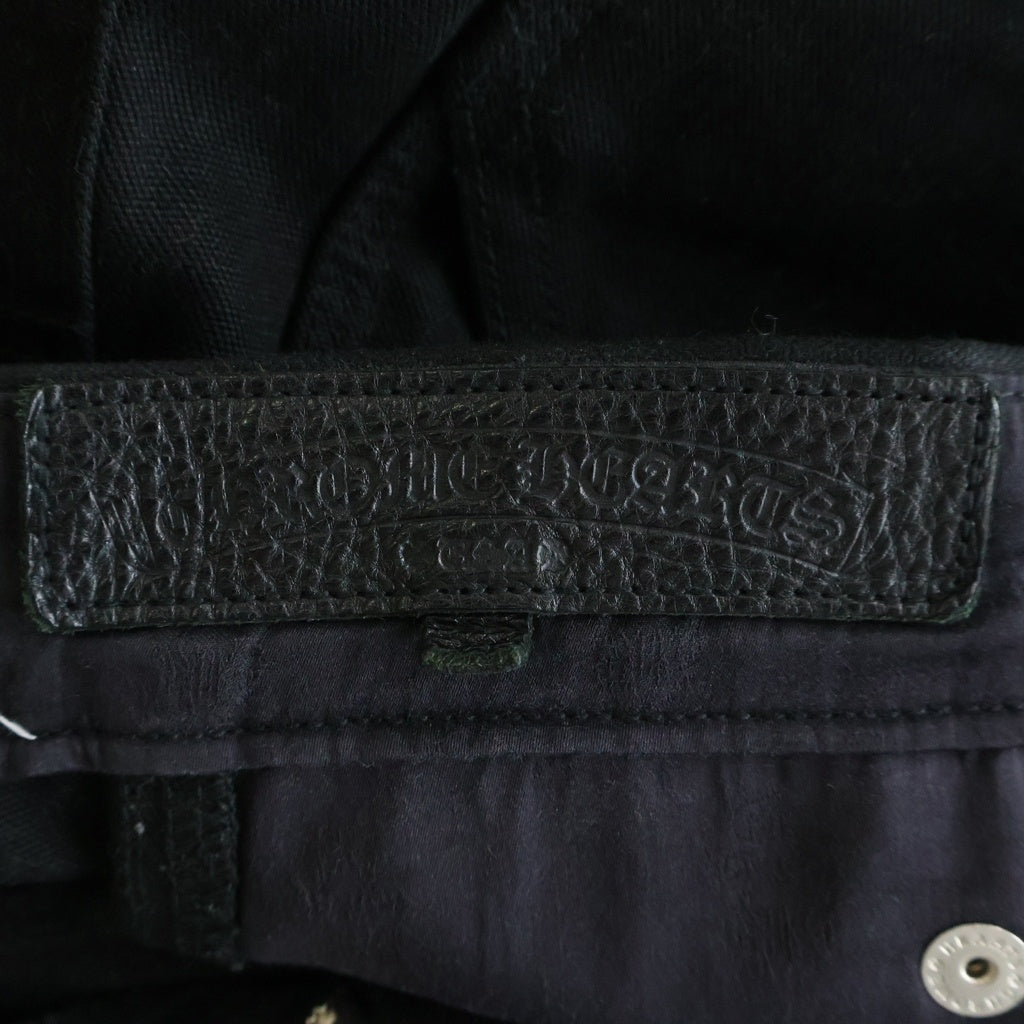 CHROME HEARTS(クロムハーツ) CARPENTER DOUBLE KNEE カーペンター ダブルニーパンツ ブラック
