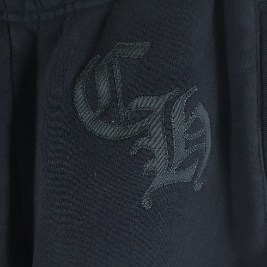 CHROME HEARTS(クロムハーツ) 7-11 SWEAT PANTS CHロゴ刺繍スウェットロングパンツ ブラック