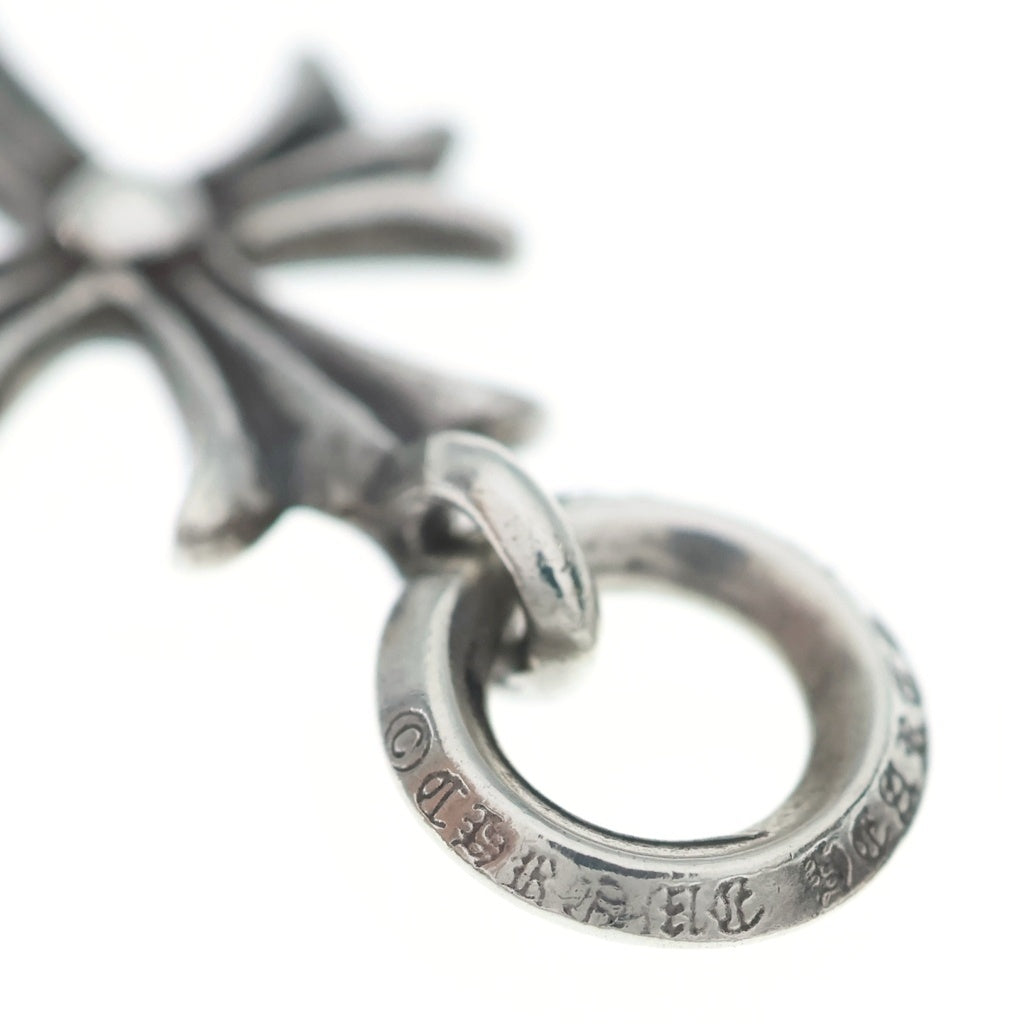 CHROME HEARTS(クロムハーツ) TINY CH CROSS タイニーCHクロス チャーム ネックレストップ シルバー BCA382