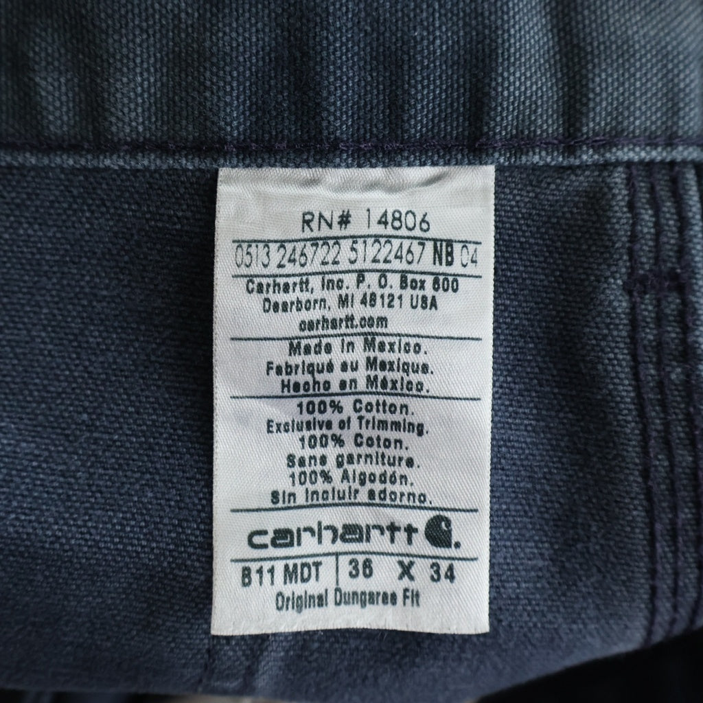 Carhartt WIP(カーハート ダブリューアイピー) 10S B11 MDT Carpenter Pants カーペンターパンツ ネイビー