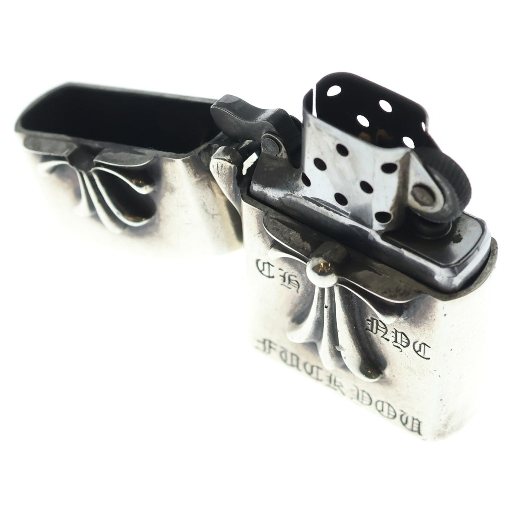 CHROME HEARTS(クロムハーツ) ZIPPO LIGHTERZ NYC FUCK YOU ニューヨーク ファックユー ジッポ ライター シルバー