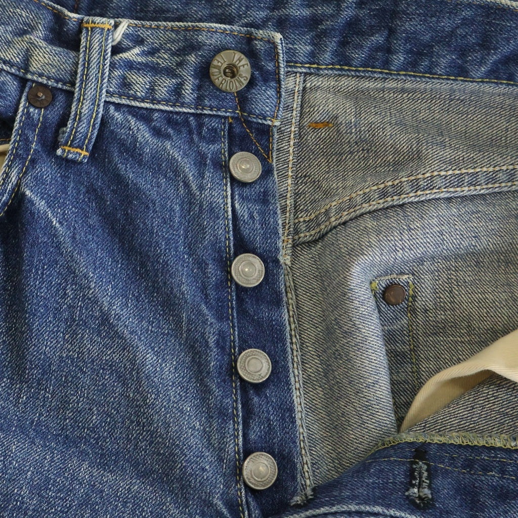 TENDERLOIN(テンダーロイン) DENIM PANTS ボタンフライ デニムパンツ インディゴ