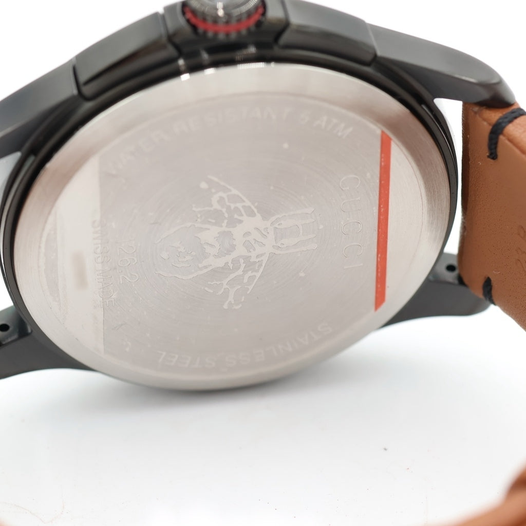 GUCCI(グッチ) G-Timeless Bee Watch Gタイムレス 黒文字盤 腕時計 ウォッチ ブラック YA126271
