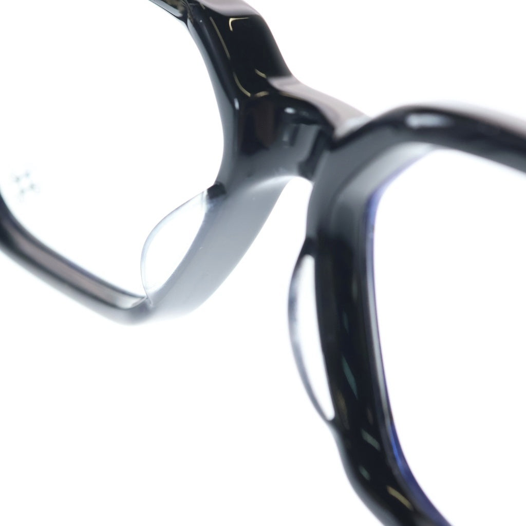 CHROME HEARTS(クロムハーツ) VAGILLIONAIRE 2 ダガーテンプル ウェリントンアイウェア 眼鏡 ブラック/ゴールド