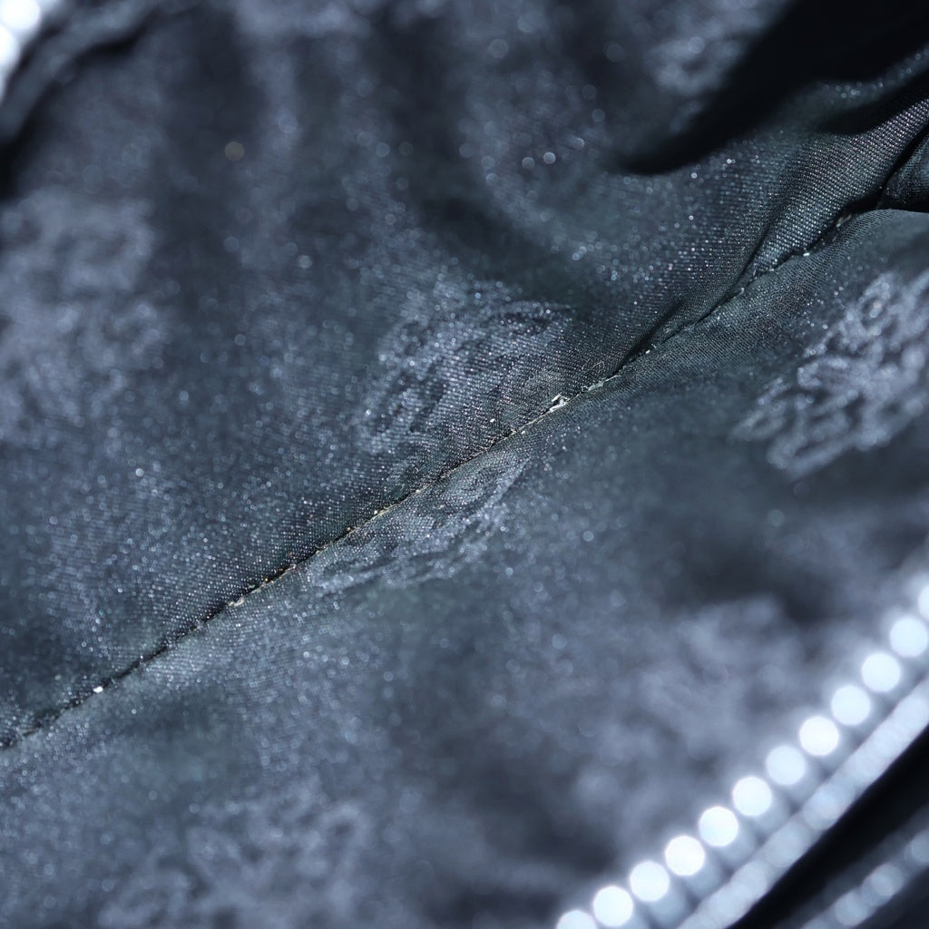 CHROME HEARTS(クロムハーツ) REC F ZIP QUILTED W CH CRS SML セメタリークロス キルティングレザー スモールCHクロス ロングウォレット 長財布 ブラック