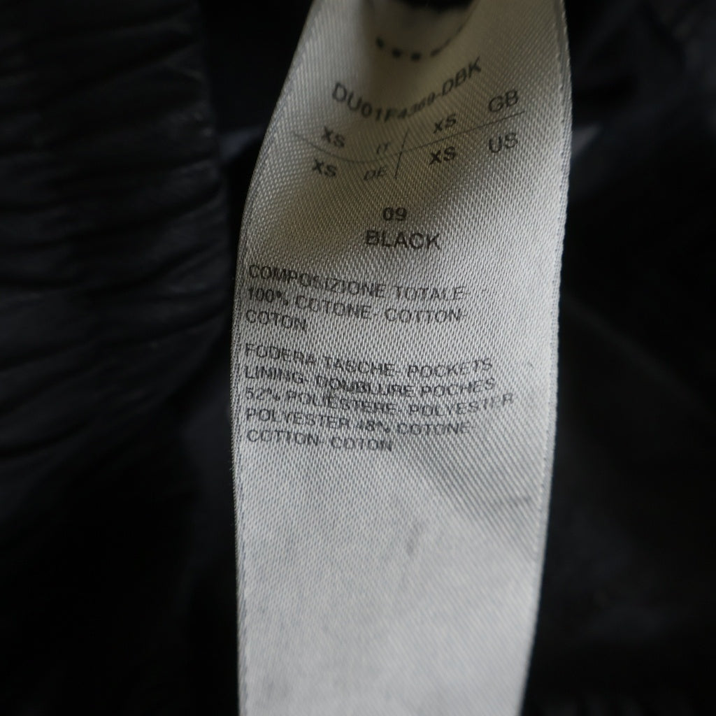 Rick Owens(リックオウエンス) CARGO BELA SHORTS カーゴ ベラ ショーツ ハーフパンツ ブラック DU01F4369