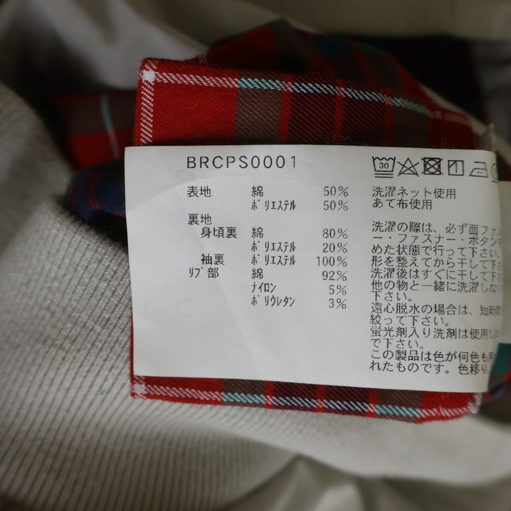 BARACUTA(バラクータ) G9ハリントンジャケット BRCPS0001 ベージュ