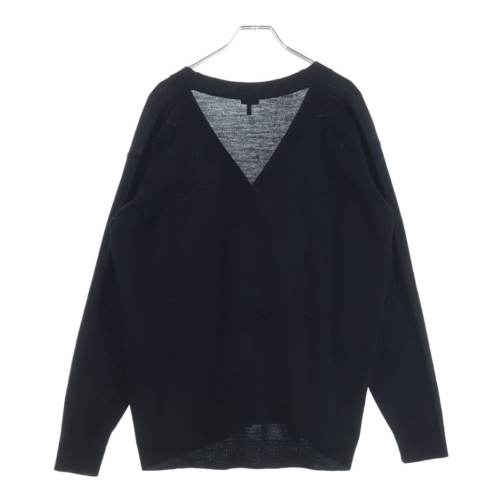 LOEWE(ロエベ) アナグラム刺繍カーディガン Q825Y16K04 ブラック