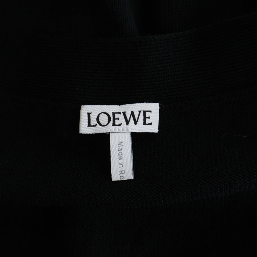LOEWE(ロエベ) アナグラム刺繍カーディガン Q825Y16K04 ブラック