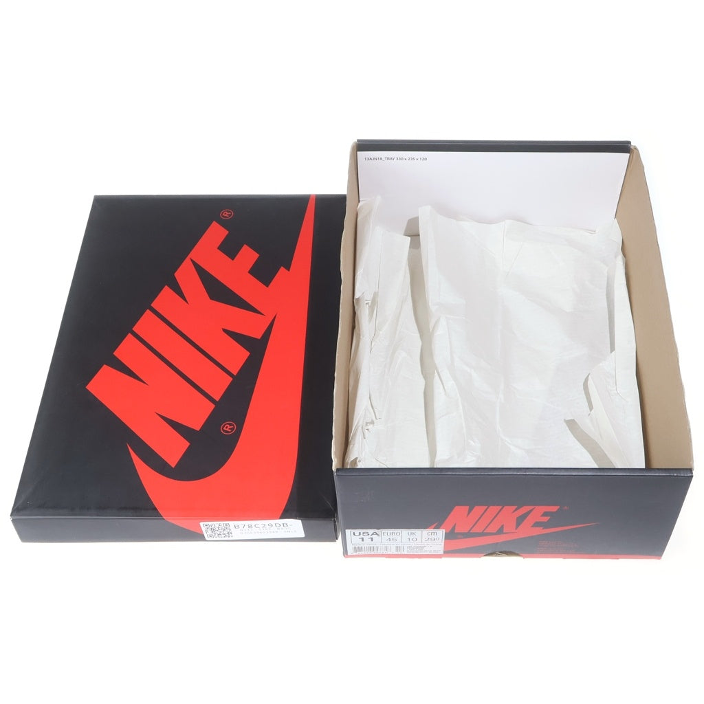 NIKE(ナイキ) ×Fragment design AIR JORDAN 1 RETRO HIGH OG フラグメントデザイン エアジョーダン 1 ハイカットスニーカー US11/29.0cm 716371-040 箱