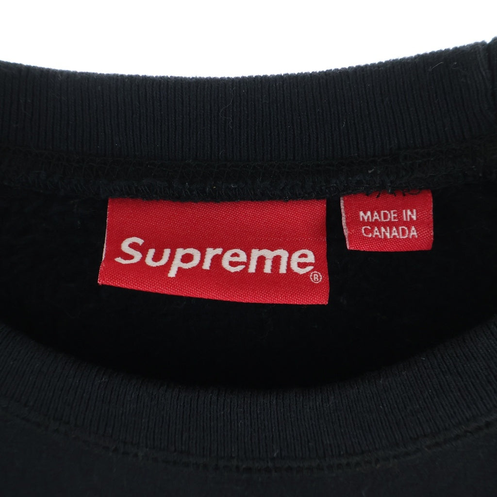 SUPREME(シュプリーム) 18AW Box Logo Crewneck ボックスロゴ クルーネックスウェットトレーナー ブラック