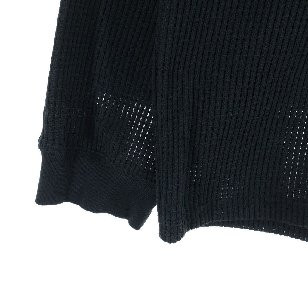 SUPREME(シュプリーム) 25SS Polartec Mesh L/S Football Top ポーラテック メッシュフットボールシャツ 長袖Tシャツ ロンT ブラック