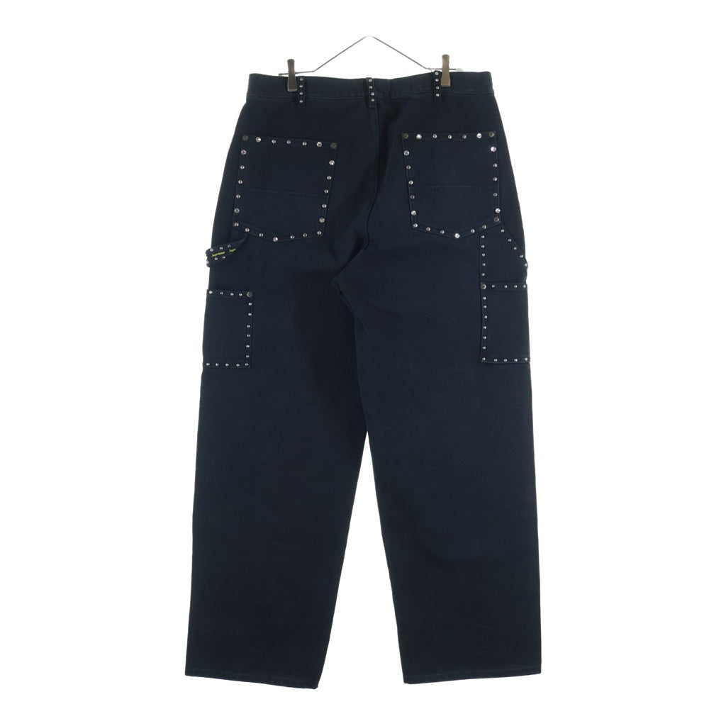 SUPREME(シュプリーム) 24AW B.B. Simon Studded Double Knee Painter Pant B.B.サイモン スタッズ ダブルニー ペインターパンツ ブラック