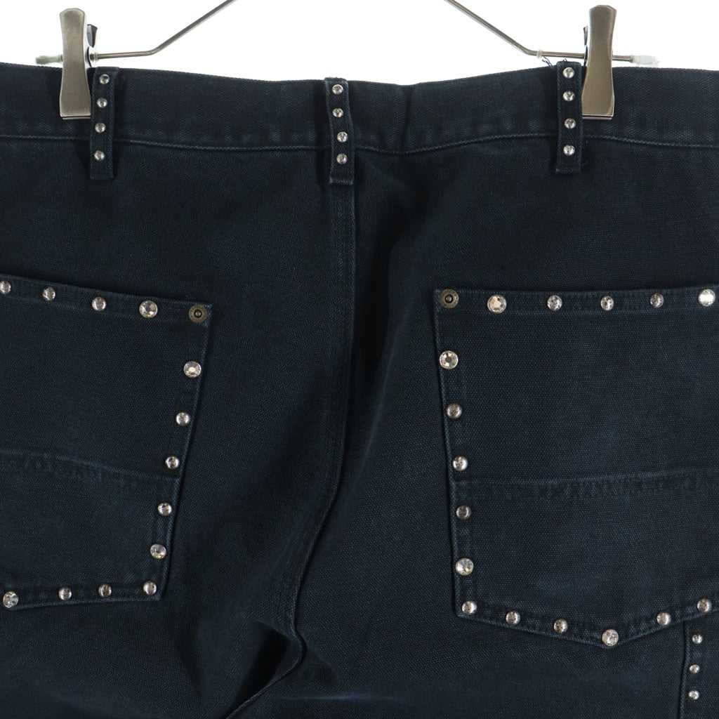 SUPREME(シュプリーム) 24AW B.B. Simon Studded Double Knee Painter Pant B.B.サイモン スタッズ ダブルニー ペインターパンツ ブラック