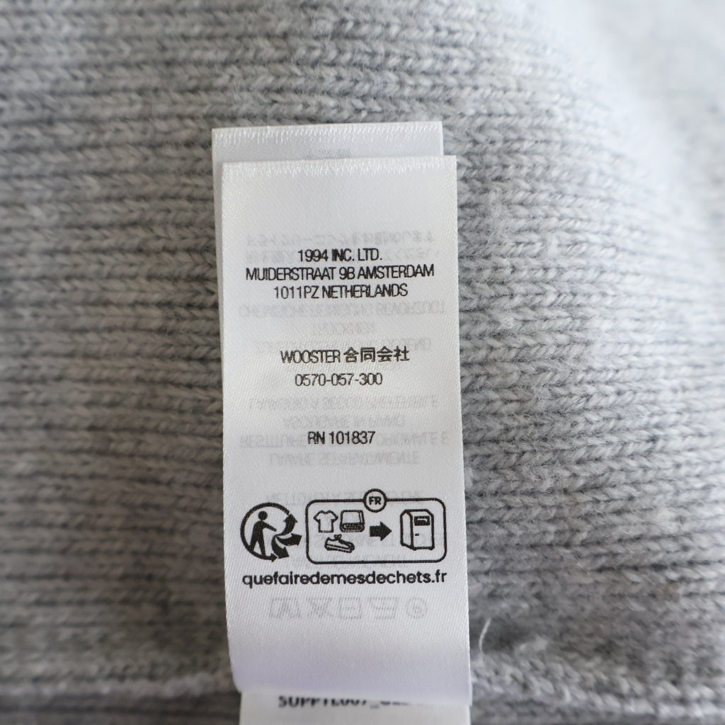 SUPREME(シュプリーム) 24AW Terry Small Box Sweater Heather Gray テリー スモールボックスロゴ クルーネックニットセーター グレー