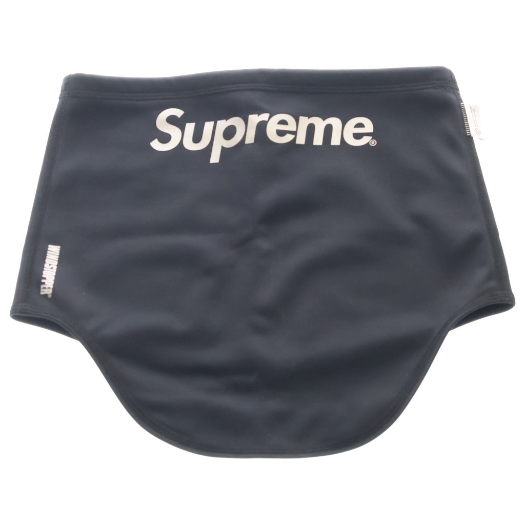 SUPREME(シュプリーム) 22AW WINDSTOPPER Neck Gaiter Black ウィンドストッパー ネックゲーター ネックウォーマー ブラック