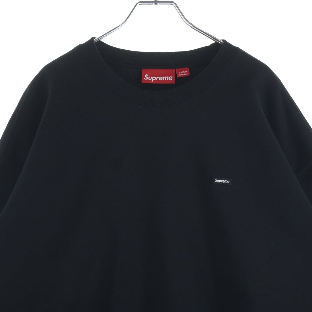 SUPREME(シュプリーム) 24AW Small Box Crewneck Black スモールボックスロゴ クルーネックスウェットトレーナー ブラック