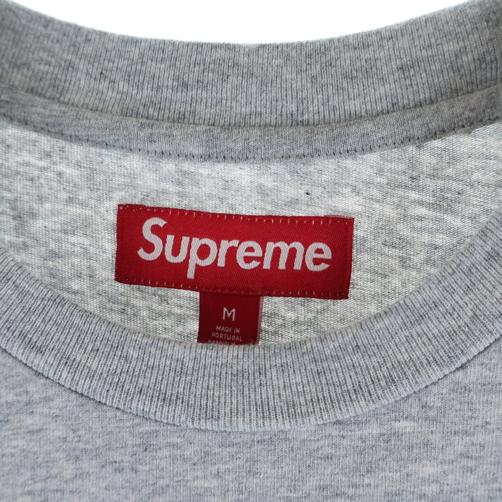 SUPREME(シュプリーム) 24AW Small Box Tee Heather Grey スモールボックスロゴ 半袖Tシャツ グレー