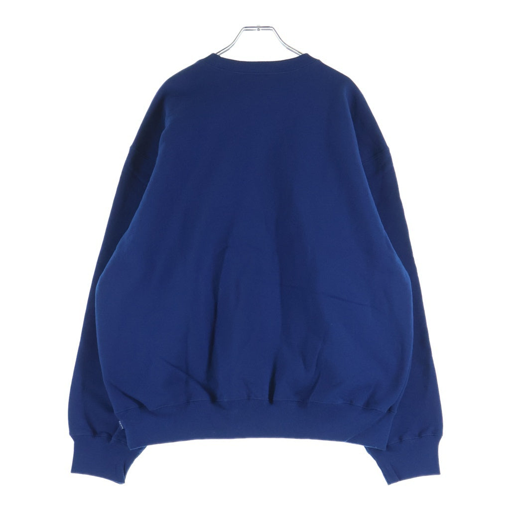 SUPREME(シュプリーム) 24AW Small Box Crewneck Dark Royal スモールボックスロゴ クルーネックスウェットトレーナー ブルー