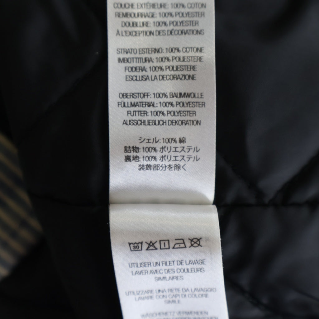 SUPREME(シュプリーム) 26SS Quilted Lined Denim Snap Shirt キルティング ストライプデニムスナップシャツ 長袖シャツ インディゴ