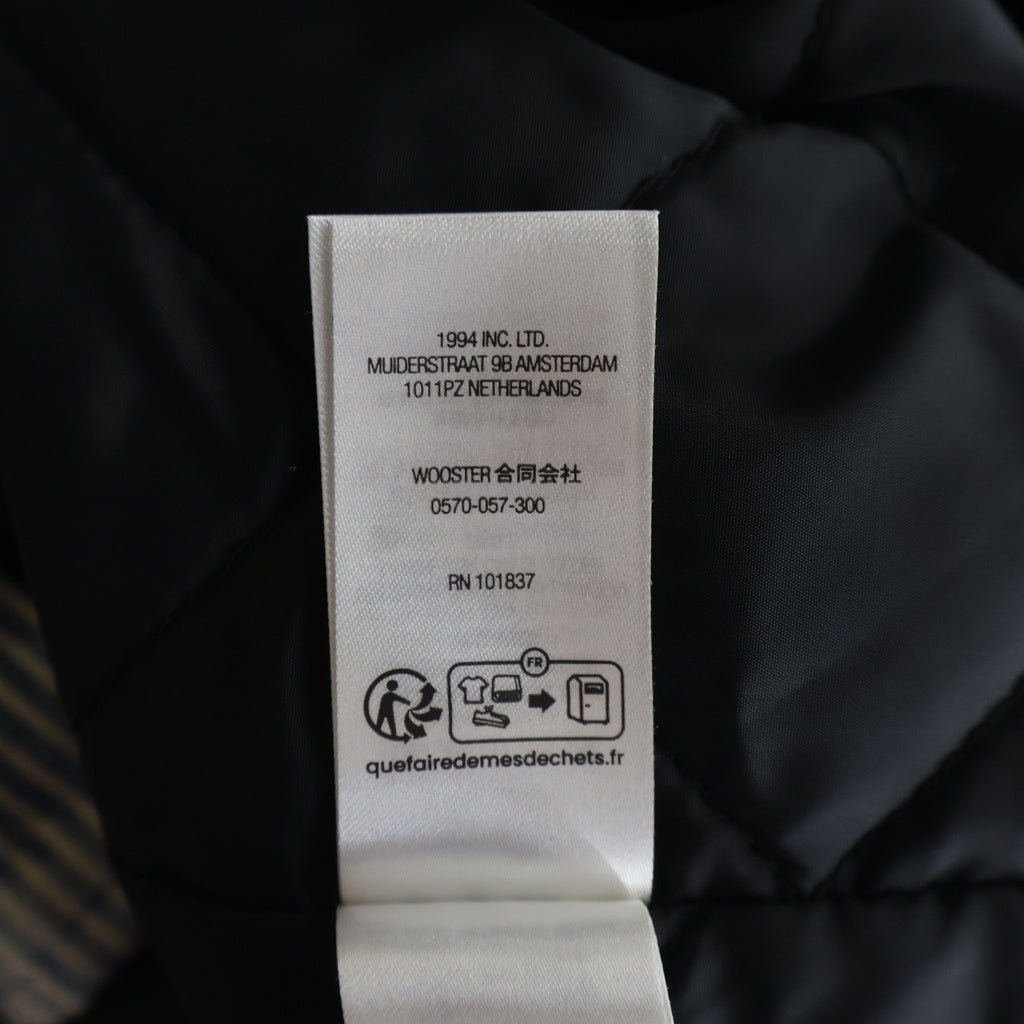 SUPREME(シュプリーム) 26SS Quilted Lined Denim Snap Shirt キルティング ストライプデニムスナップシャツ 長袖シャツ インディゴ