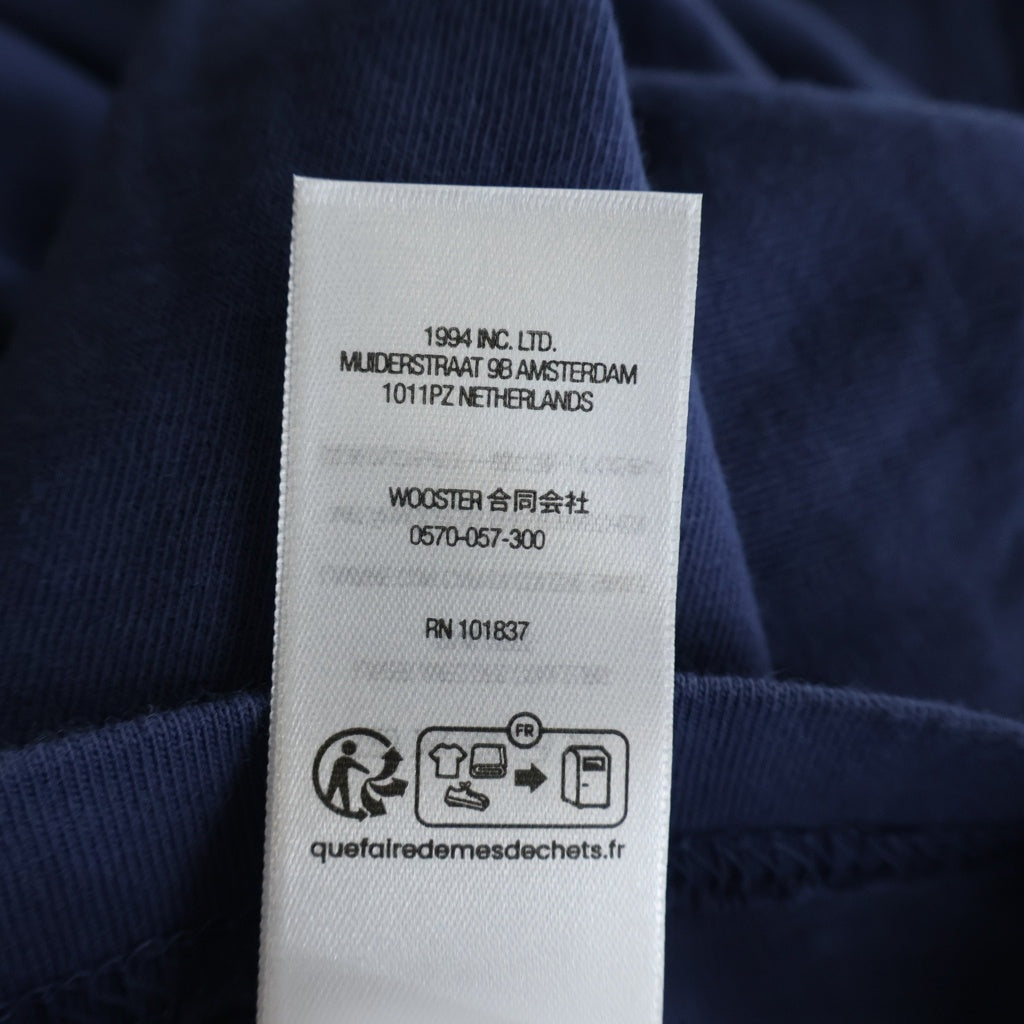 SUPREME(シュプリーム) 25SS Warm Up Washed S/S Top ウォームアップ ウォッシュド加工 半袖Tシャツ ネイビー