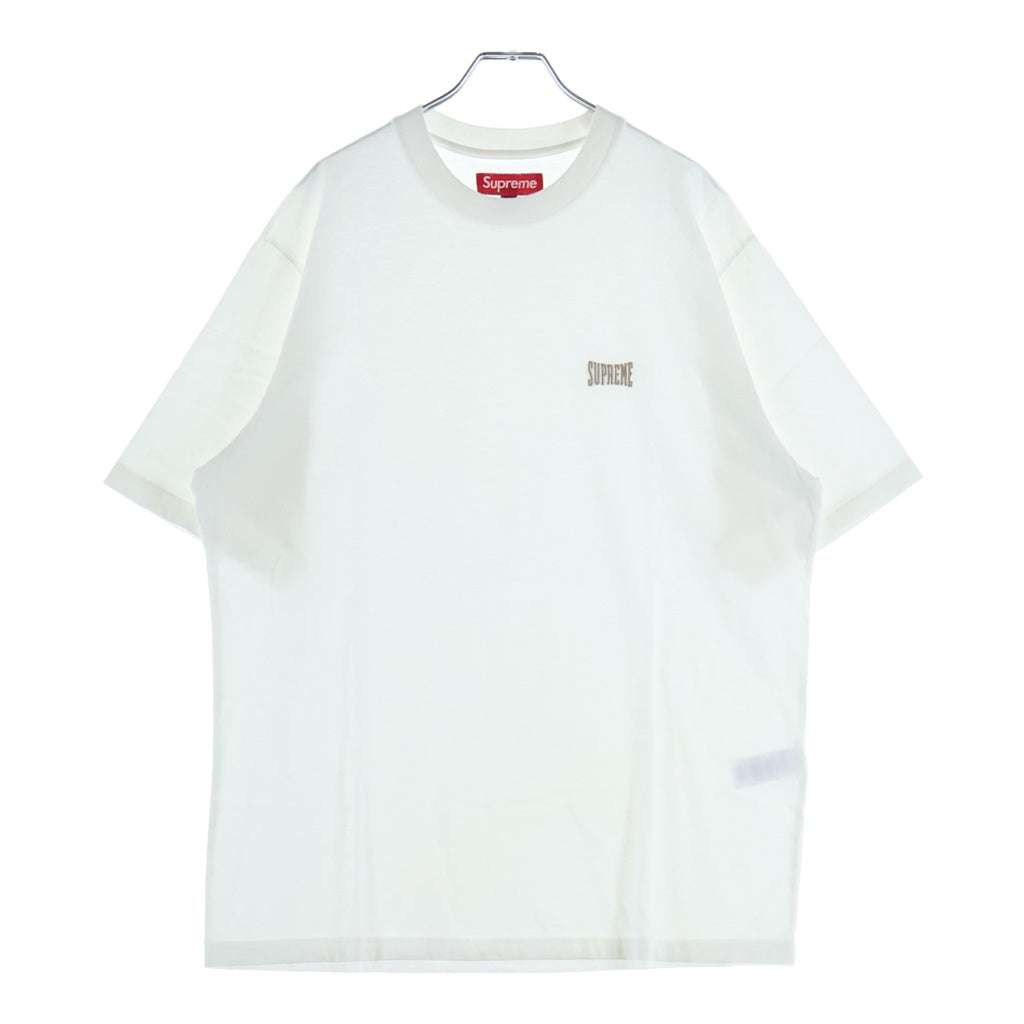 SUPREME(シュプリーム) 25SS Warm Up Washed S/S Top ウォームアップ ウォッシュド加工 半袖Tシャツ ホワイト
