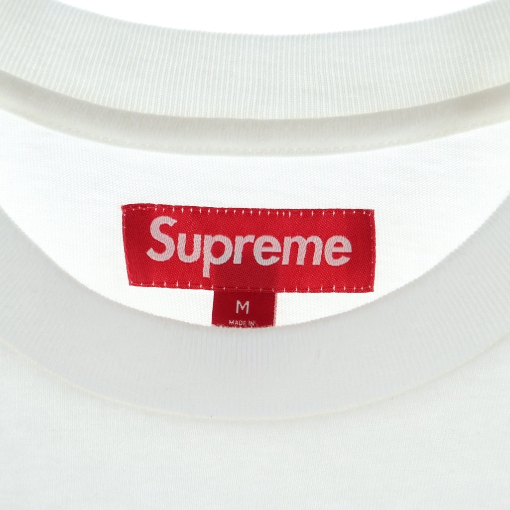 SUPREME(シュプリーム) 25SS Warm Up Washed S/S Top ウォームアップ ウォッシュド加工 半袖Tシャツ ホワイト