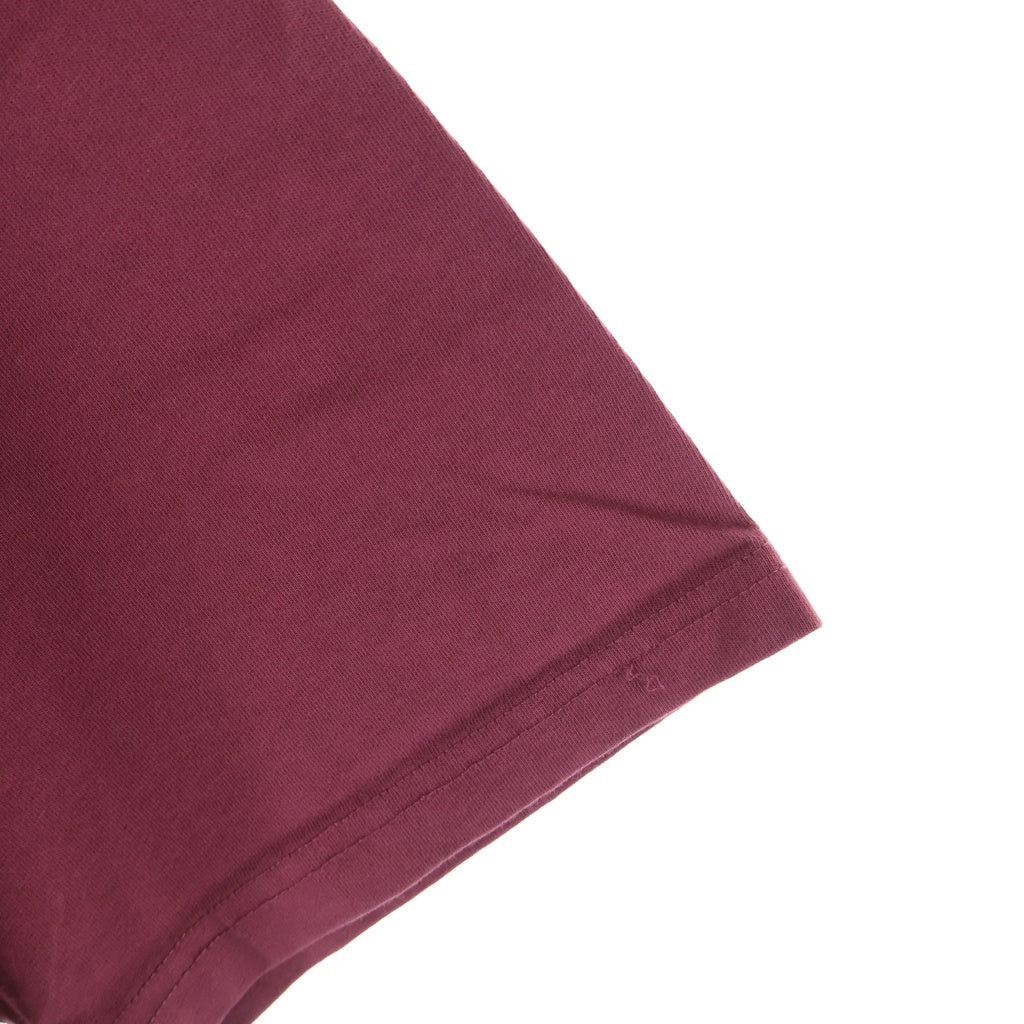 SUPREME(シュプリーム) 25SS Warm Up Washed S/S Top Maroon ウォームアップ ウォッシュド加工 半袖Tシャツ レッド