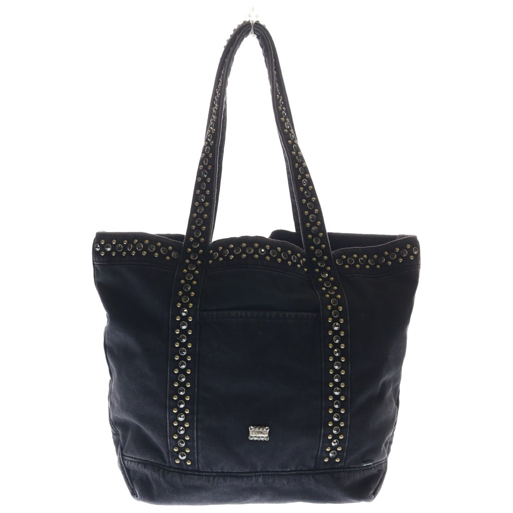SUPREME(シュプリーム) 25SS B.B.Simon Denim Tote Bag Black B.B.サイモン デニムトートバッグ ブラック レディース