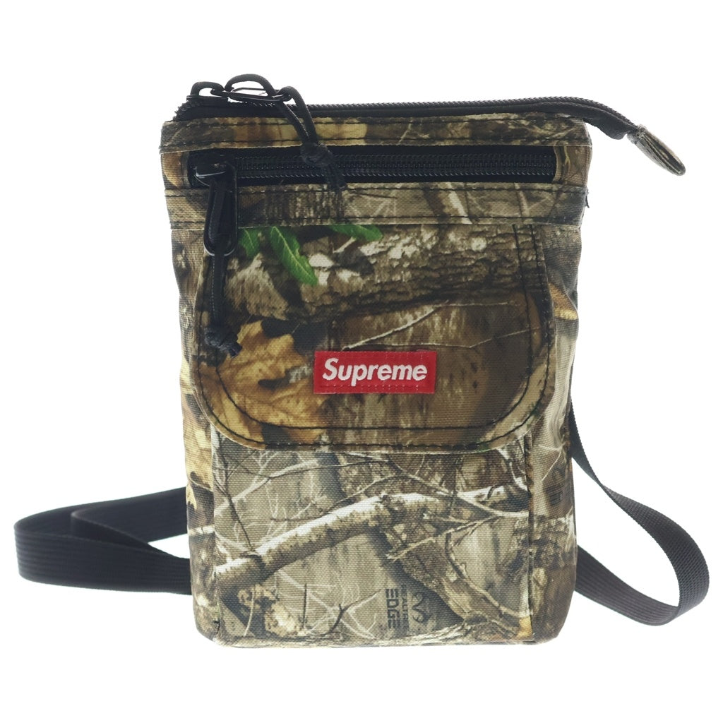 SUPREME(シュプリーム) 19AW Shoulder Bag Real Tree Camo リアルツリー カモフラージュ 迷彩 ショルダーバッグ カーキ レディース