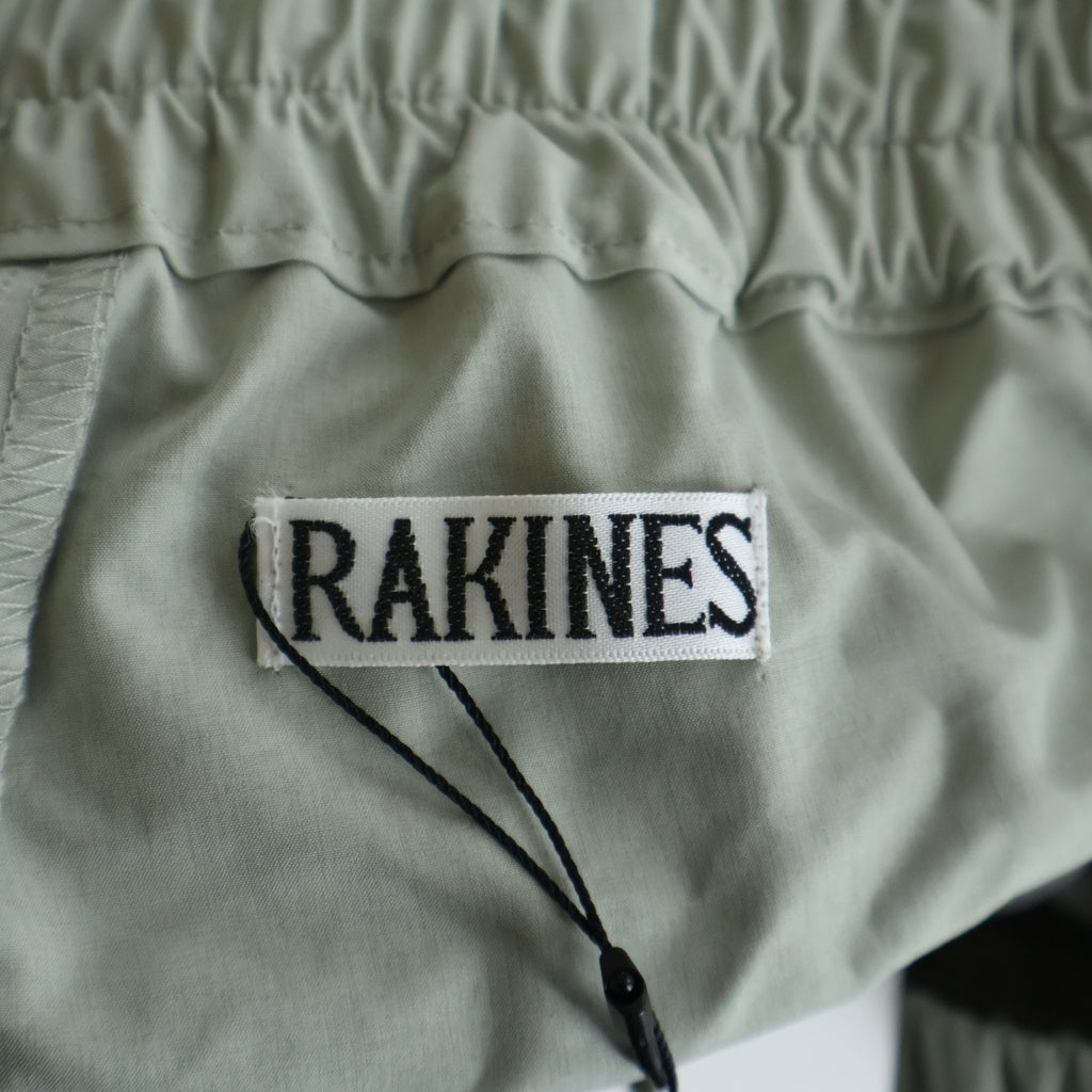 RAKINES(ラキネス) BLUKY EASY SHORT バルキーイージーショートパンツ ハーフパンツ カーキ 11S24SS226P 11S24SS226P