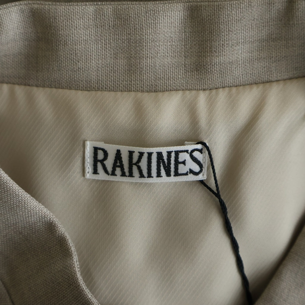 RAKINES(ラキネス) DRY TROPICAL SLEEPING VEST ドライ トロピカル スリーピング ジャケット ノースリーブ ベスト ベージュ 11S24SS217V